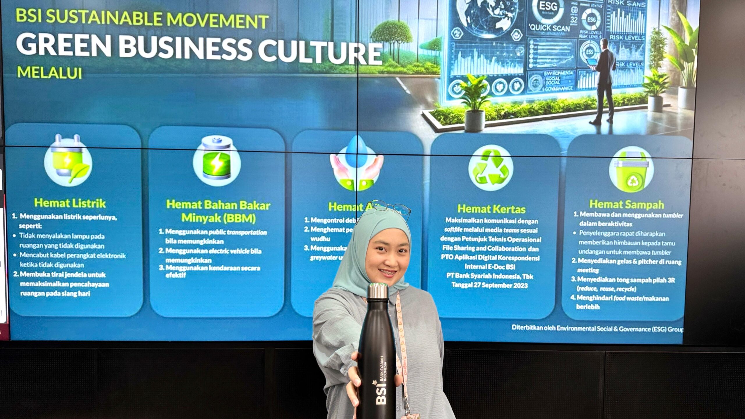 Kenaikan Peringkat ESG BSI: Menjadi Bank Syariah Terdepan di Dunia