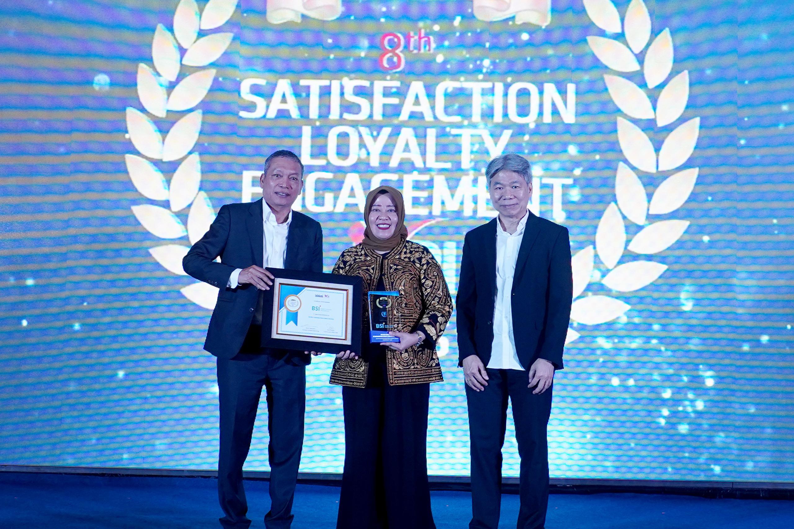 Penghargaan The 8th Infobank SLE 2025 Mengiringi Usia 4 Tahun BSI