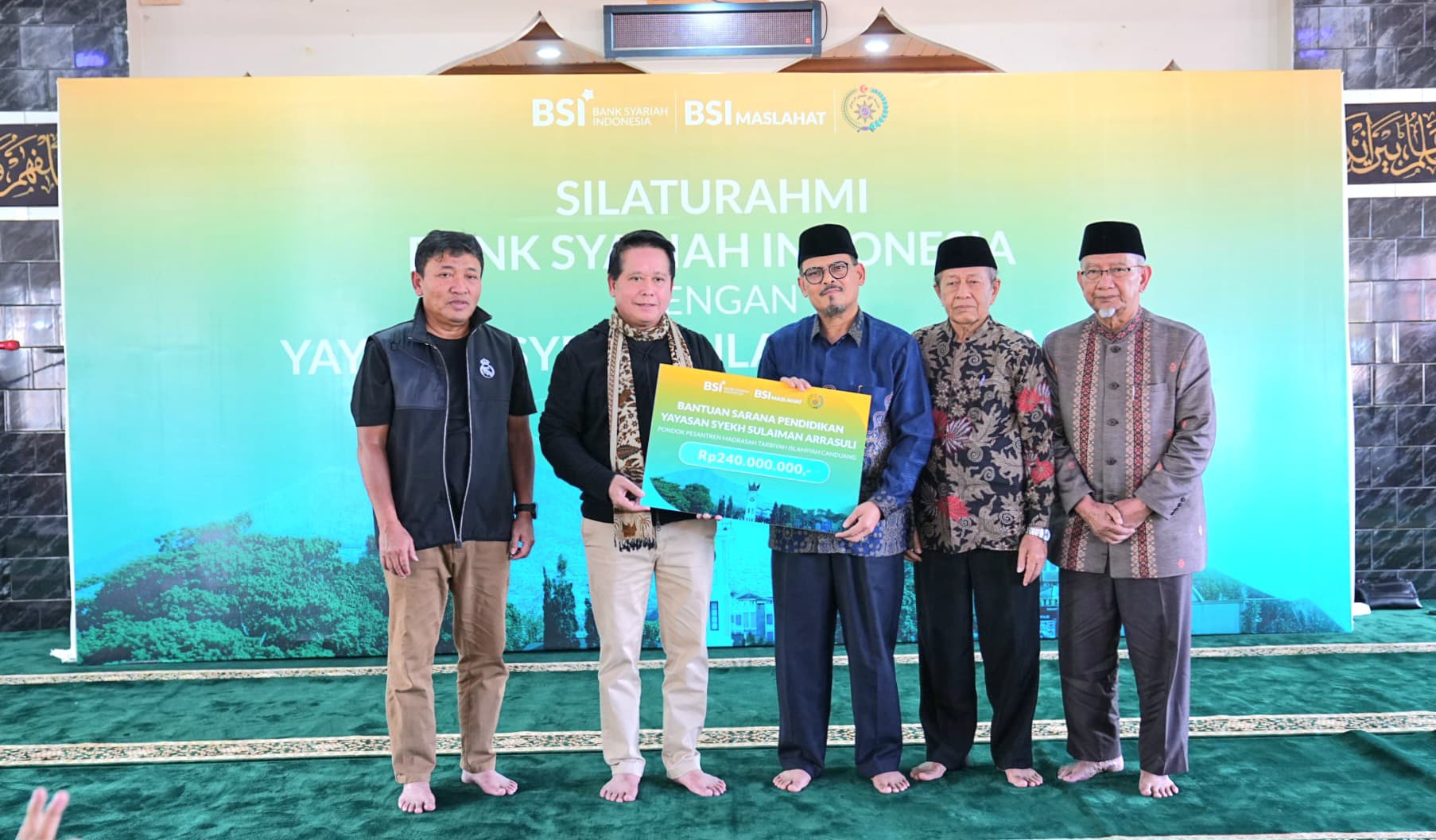 Dukungan BSI untuk Pendidikan dan Yatim di Bukittinggi