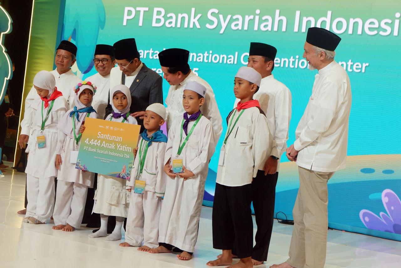 Capaian Luar Biasa, BSI Tebar Kebahagiaan bagi 4.444 Anak Yatim