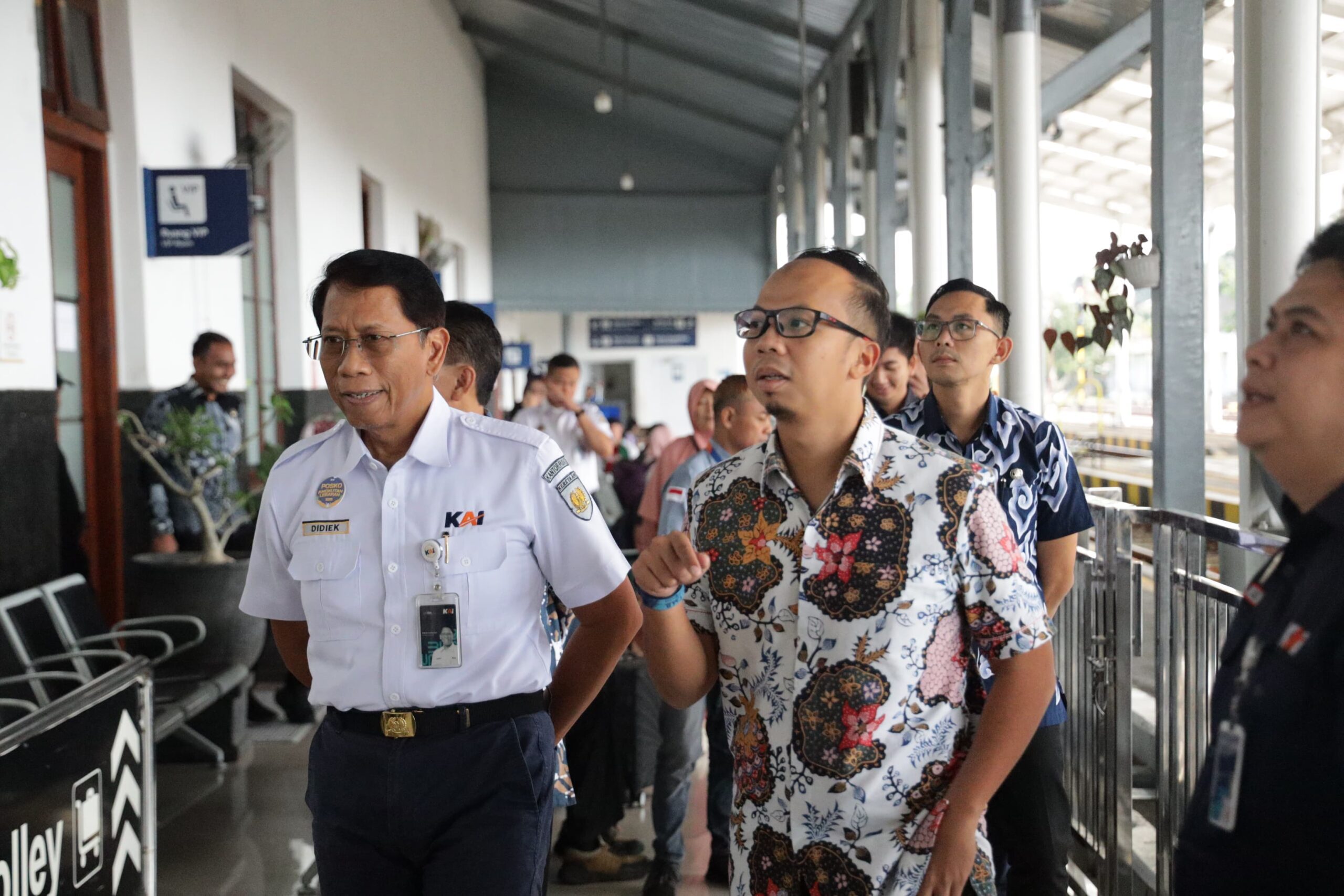Angkutan Lebaran 2025: Dirut KAI Cek Kesiapan Stasiun Tasikmalaya