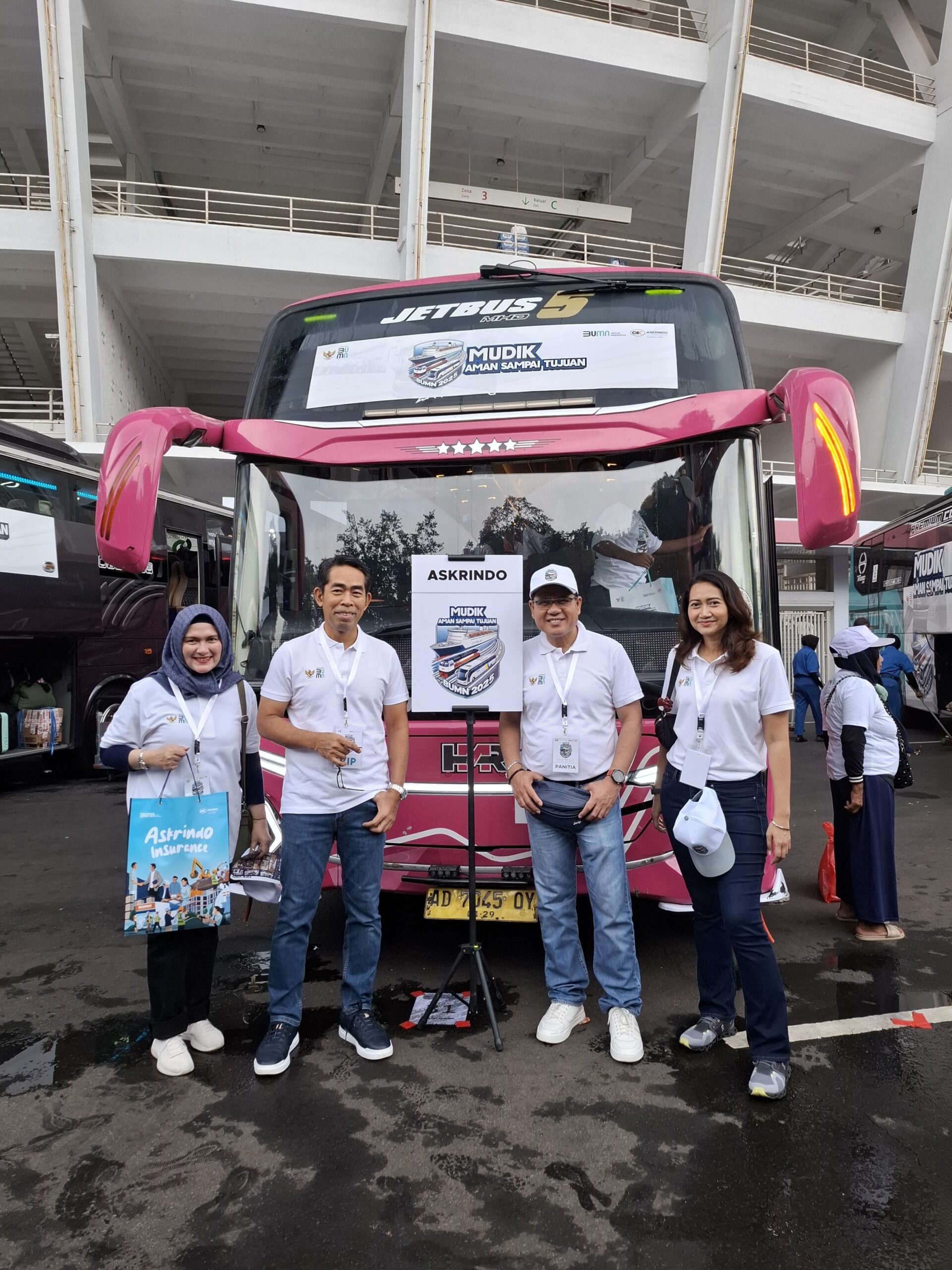 Askrindo Dukung Mudik Gratis BUMN 2025, Sediakan Ribuan Kursi untuk Pemudik