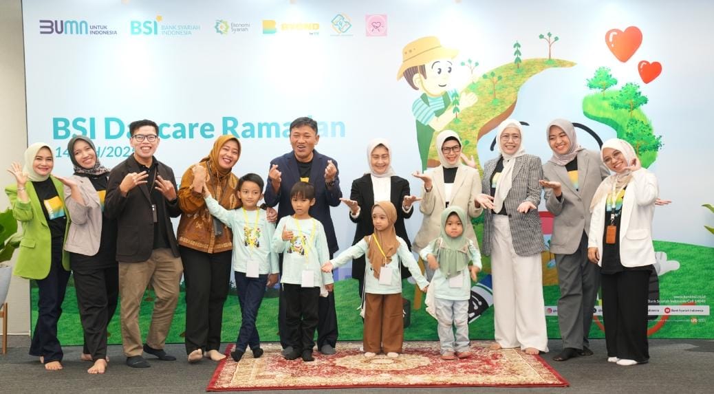 BSI Luncurkan Daycare Jelang Hari Raya untuk Dukung Pekerja Wanita dan Pendidikan Anak
