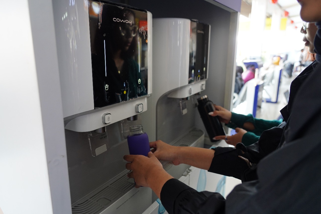 KAI Perkenalkan Water Station di 40 Stasiun, Ajak Pelanggan Kurangi Sampah Plastik