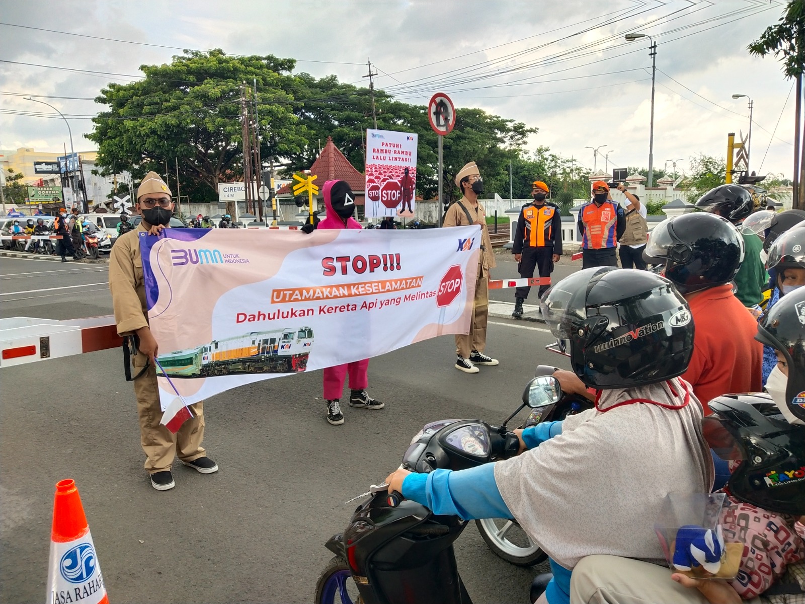 Triwulan Pertama 2025, KAI Tindak Tegas Perlintasan Tak Resmi