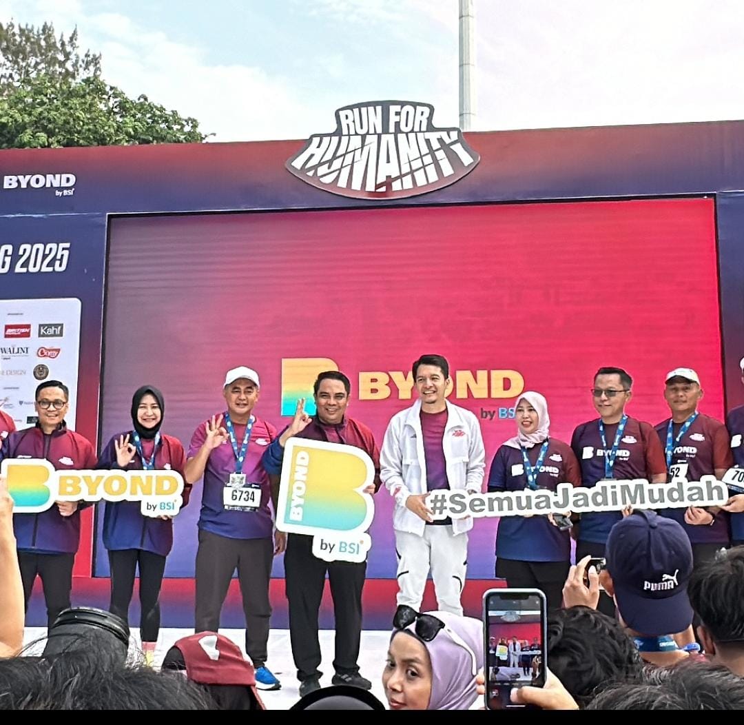 BSI Dukung Run for Humanity 2025 di Bandung untuk Tingkatkan Literasi Keuangan Syariah