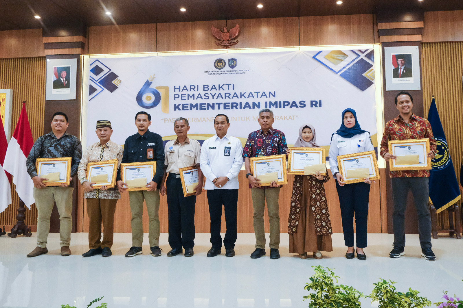 KAI Divre III Palembang Terima Penghargaan dari Kementerian Imigrasi dan Pemasyarakatan Sebagai Mitra Berdampak dan Bermanfaat