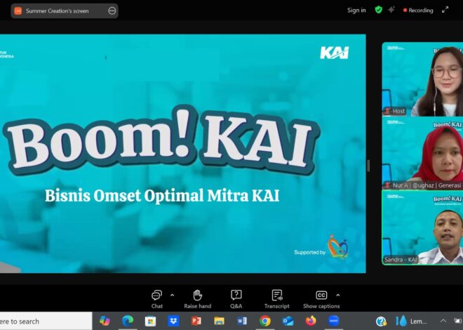 BOOM! KAI & MiKA Next Class: KAI Dorong UMKM Naik Kelas Lewat Pelatihan dan Tantangan Digital