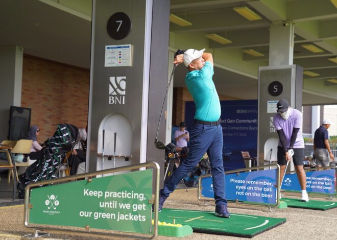 Inovasi BNI Gelar Golf Clinic Gen 2.0 Perluas Wawasan Investasi Generasi Muda