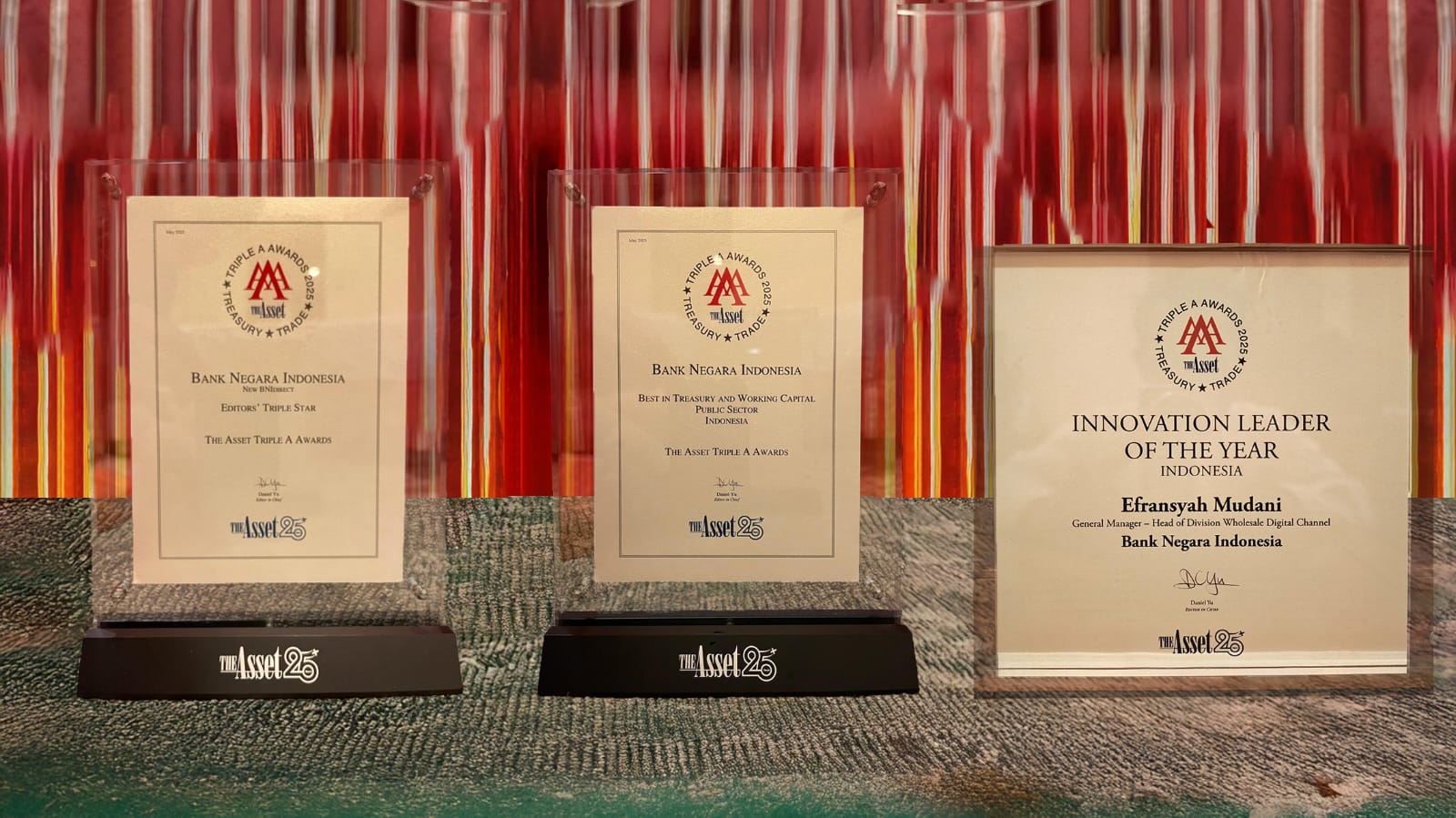 BNI Raih Triple A Awards 2025 Berkat BNIdirect