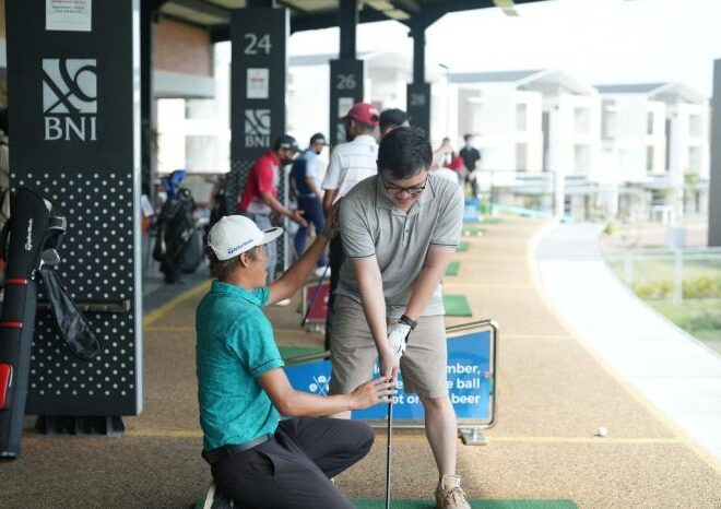 Sinergi BNI Gelar Golf Clinic Gen 2.0 Ciptakan Komunitas Next Gen yang Solid